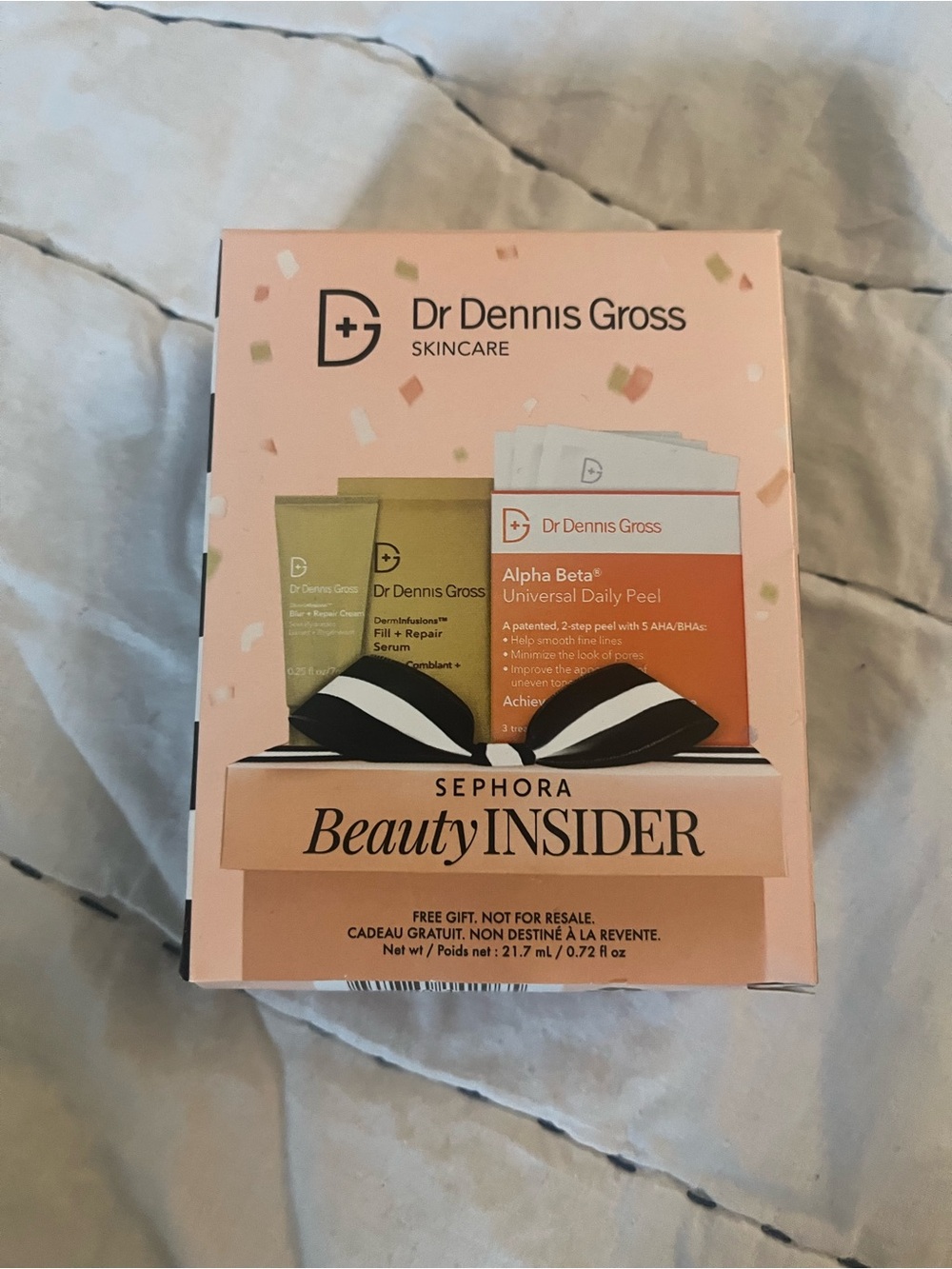 Sephora Pink & Black Beauty Insider Dr. Dennis Gross Set